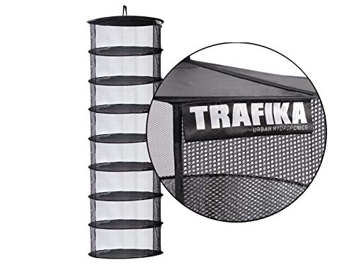 TRAFIKA Malla Secado 55 /Tela Microperforada/8 módulos/para Cultivos hidropónicos/Secado Curado de Plantas,Setas,Hongos,Cogollos/Cultivo Indoor/Cultivo Interior/Cultivo Exterior/Drying Rack TRAFIKA Malla Secado 55 /Tela Microperforada/8 módulos/para Cultivos hidropónicos/Secado Curado de Plantas,Setas,Hongos,Cogollos/Cultivo Indoor/Cultivo Interior/Cultivo Exterior/Drying Rack