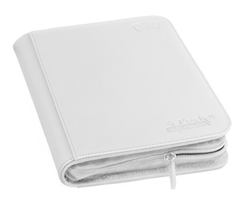 Ultimate Guard 4-Pocket XenoSkin ZipFolio (White) by Ultimate Guard