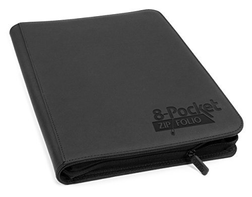 Ultimate Guard 8-Pocket XenoSkin ZipFolio (Black)