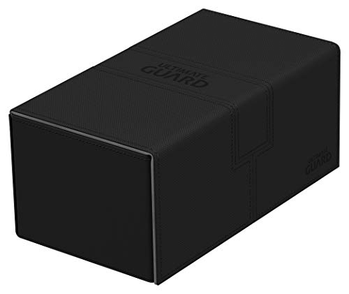 Ultimate Guard Twin Flip´n´Tray Deck Case 200+ Caja de Cartas Tamaño Estándar XenoSkin Negro