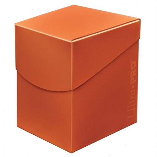Ultra Pro 85689 Eclipse Pro 100 + Caja de Cubierta, Naranja Calabaza, 10 cm x 7,5 cm x 8 cm, Unisex Adulto, 10cm x 7.5cm x 8cm