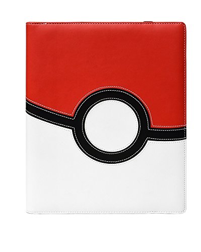 Ultra Pro Pokémon Poké Ball 9-Pocket Pro Binder EX, Color Rojo/Blanco (074427853167)