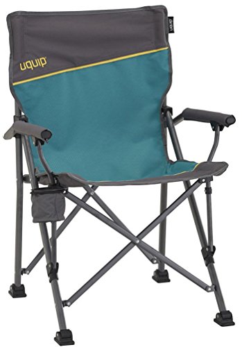 Uquip Roxy - Silla de Camping con portabotellas - Estructura Estable de hasta 120 kg