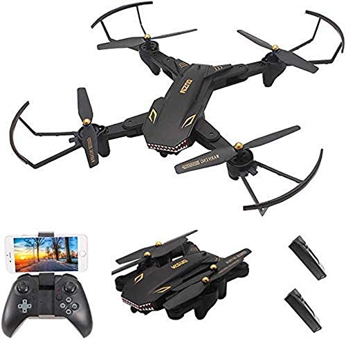 UYZ Drones FPV WiFi de 18 a 20 Minutos de Largo Tiempo de Vuelo con cámara HD 720P Video en Vivo RC Quadcopter con 3 velocidades Ajustables, retención de altitud, Drones con Sensor de Gravedad p