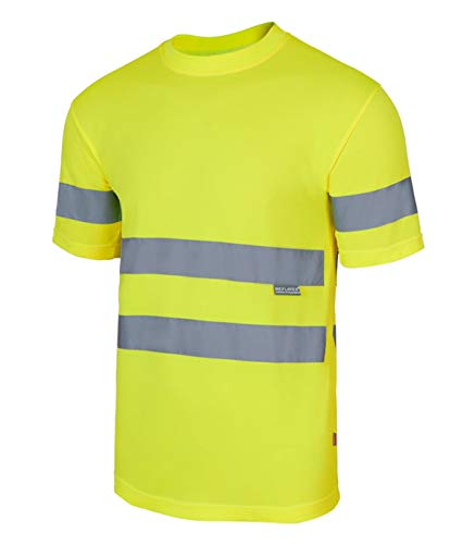VELILLA - Camiseta Técnica Alta Visibilidad 305505 Hombre Amarillo M