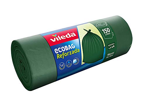 Vileda Pack de 10 Bolsas de Basura de 150 l