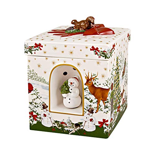 Villeroy & Boch Árbol de Navidad, Porcelana, Multicolor, 16 x 16 x 21,5 cm