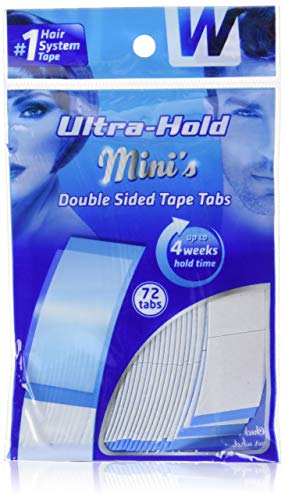 Walker's Ultra Hold Minis Adhesive Tape Strips 72 Pack - Lace Wigs & Toupees