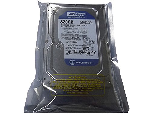 Western Digital Caviar Blue 320GB 3.5" Serial ATA II - Disco Duro (3.5", 320 GB, 7200 RPM)