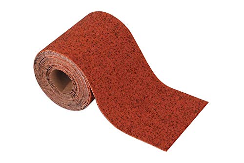Wolfcraft 3176000 - Rollo papel de lija abrasivo, grano 240, 5 m x 93 mm, plata Wolfcraft 3176000 - Rollo papel de lija abrasivo, grano 240, 5 m x 93 mm, plata