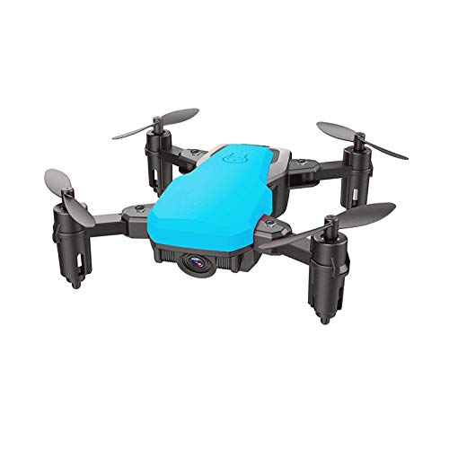 WOQOOK Drone SG800 - Mini dron plegable con WiFi en tiempo real, color azul