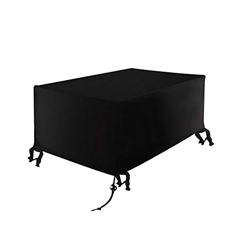 Xiliy Resistente al agua Protectora 210D Poliéster Oxford Rectangular Funda para Mesa sillas Muebles de Jardín(325×208×58cm) Xiliy Resistente al agua Protectora 210D Poliéster Oxford Rectangular Funda para Mesa sillas Muebles de Jardín(325×208×58cm)