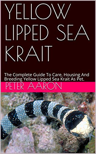 YELLOW LIPPED SEA KRAIT: The Complete Guide To Care, Housing And Breeding Yellow Lipped Sea Krait As Pet. (English Edition)