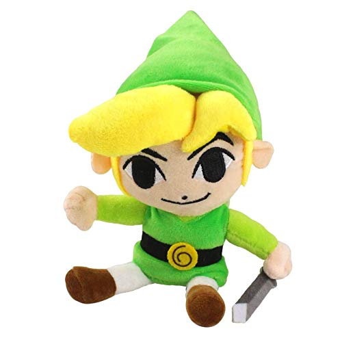 yitao Peluches 20cm Zelda Link Boy Juguetes De Peluche Enlace con Espada Escudo Muñeco De Peluche Suave Regalos De Cumpleaños para Niños Niños