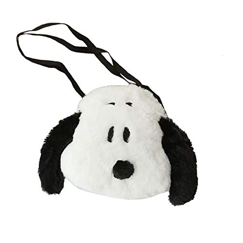 Yuanfbh Mochilas Infantiles de Peluche Perro de Peluche de Dibujos Animados Mochila Estilo Nórdico Felpa del Bolso de Hombro Regalos for los niños Bolsa de Maquillaje (Color : Snoopy, Height : 30cm)