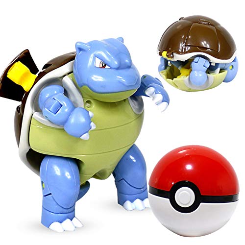 YUXIAN Figura de Anime,Juego de Juguetes Pokemon Pocket Monster Pikachu Figura de acción Juego de Pokemon Poke Ball Modelo Charmander Anime Figura coleccionar Juguete Regalo para niños