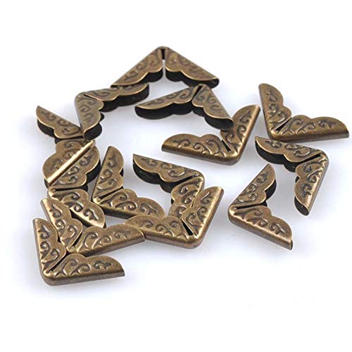 14x14x2mm Bronce esquinas de metal para libros Álbum de fotos Scrapbooking Menús Corner Protectors Metal Crafts DIY 100 unids CP1842 14x14x2mm Bronce esquinas de metal para libros Álbum de fotos Scrapbooking Menús Corner Protectors Metal Crafts DIY 100 unids CP1842