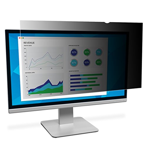 3M Filtro de privacidad para Monitor panorámico de 23.0 Pulgadas, Brillo Reversible/Mate, Reduce la luz Azul, protección de Pantalla, relación de Aspecto 16:9 (PF230W1B)