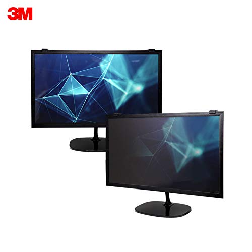 3M PF319W Filtro de Privacidad - Filtro de Pantalla para monitores (Framed, PC, Negro, Anti-Reflective, LCD, 16