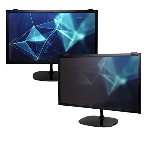 3M PF320W - Filtro Anti reflejante para monitores (21", con Cuadro), Color Negro