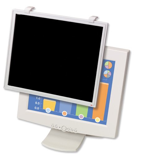 3M PF400L - Filtro de Pantalla para monitores (Framed, PC, Putty, Anti-Glare, Anti-Radiation, Anti-Static, LCD/CRT, 4