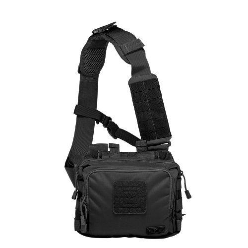 5,11 bolsillo Tactical 2 bolsa banger, 25 cm, 3,27 L, negro