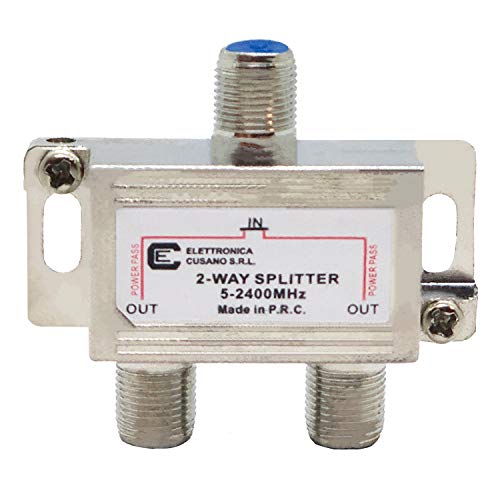 6233 – Splitter/Distribuidor de 2 Vías de Interior con Conector EFFE para TV/Satélite