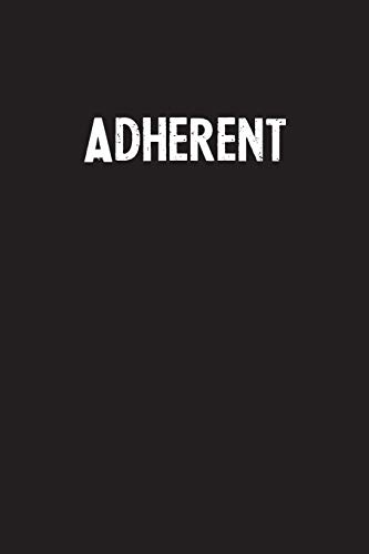 Adherent: Simple Blank Lined Notebook Journal