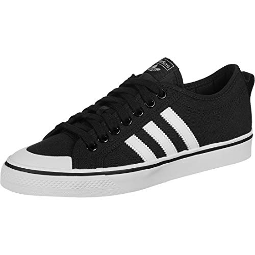 Adidas Nizza, Zapatillas Hombre, Negro (Core Black/Footwear White/Footwear White 0), 46 EU