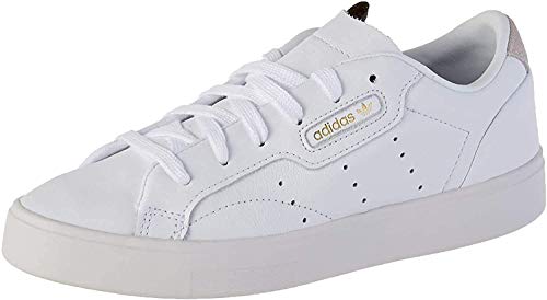 adidas Sleek, Zapatillas Mujer, Color Blanco Footwear White Crystal White 0, 40 EU