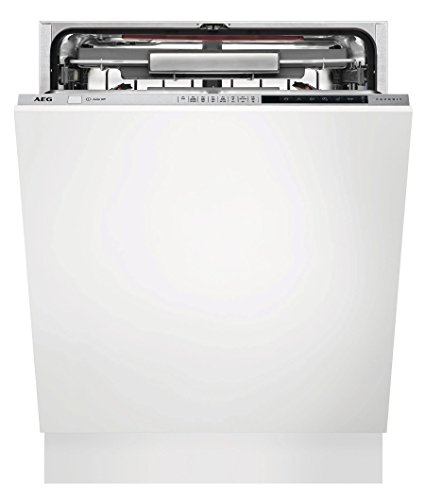 AEG FSE83800P lavavajilla Totalmente integrado 13 cubiertos A+++ - Lavavajillas (Totalmente integrado, Tamaño completo (60 cm), Acero inoxidable, Botones, Frío, Caliente, Natural)