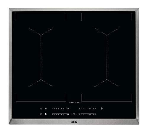 AEG IKE64450XB Integrado Con - Placa (Integrado, Con placa de inducción, Negro, 2300 W, 180 x 210 mm, Embellecedor completo)