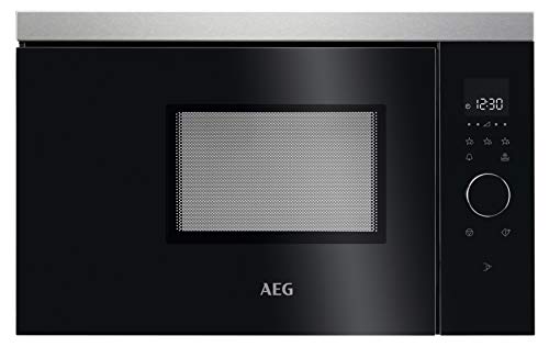 AEG MBB1756SEM Integrado Solo - Microondas (Integrado, Solo microondas, 17 L, 800 W, Tocar, Negro, Acero inoxidable)