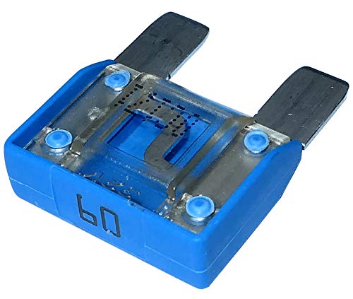 AERZETIX: Fusible - Grande - Azul - Maxi - 60A - 6V - 12V - 24V - 32V - 29mm - Coche - Vehículos - Camión - Utilitario - C10067 AERZETIX: Fusible - Grande - Azul - Maxi - 60A - 6V - 12V - 24V - 32V - 29mm - Coche - Vehículos - Camión - Utilitario - C10067