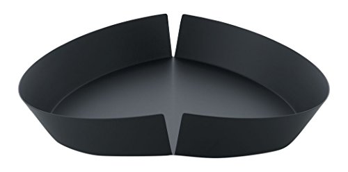 Alessi – Frutero (resina epoxi), Super, acero, negro, 31,5 x 30 x 32,5 cm