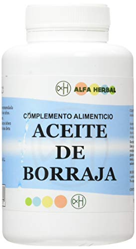 Alfa Herbal Aceite De Borraja 200Perlas 200 g 1 Unidad