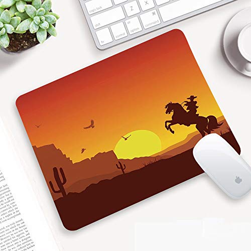 Alfombrilla Ratón 320x250 mm,Desierto del oeste salvaje americano occidental con vaquero a caballo Ca,Antideslizante e Alfombrilla goma Impermeable Ideal para Portátil, Teclado, Gaming Hogar y Oficina Alfombrilla Ratón 320x250 mm,Desierto del oeste salvaje americano occidental con vaquero a caballo Ca,Antideslizante e Alfombrilla goma Impermeable Ideal para Portátil, Teclado, Gaming Hogar y Oficina