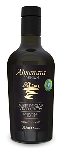 Almenara - Aceite de Oliva Virgen Extra Premium en Botella de Cristal 500 ML