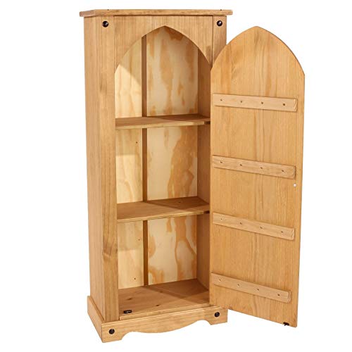 Armario genérico de madera de pino para dormitorio, sala de estar, dormitorio, sala de estar, armario, alacena mexicana