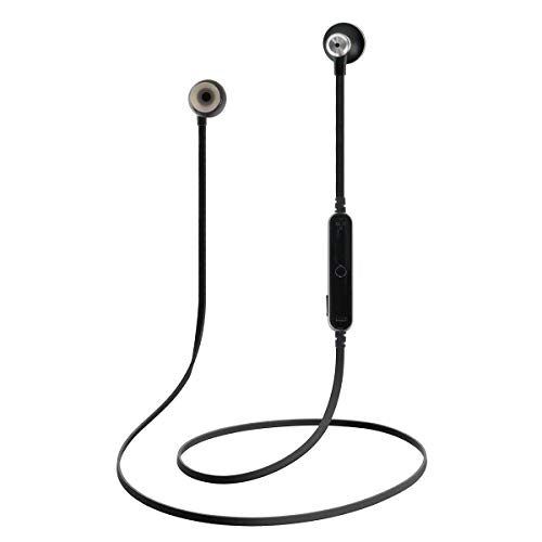 Auriculares In-Ear inalámbricos Bluetooth de aleación de Aluminio, Sonido Envolvente, micrófono, Color Negro