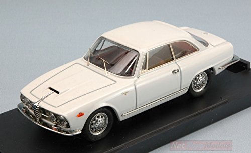 Bang BG7255 Alfa Romeo 2600 Sprint 1962 White 1:43 MODELLINO Die Cast Model Compatible con