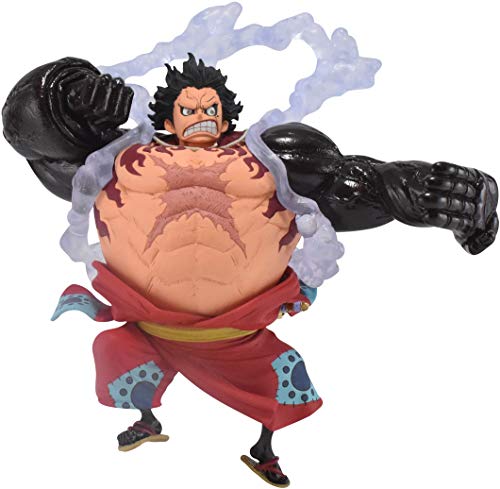 Banpresto - One Piece - King of Artist - Figura de acción The Monkey D. Luffy Gear 4 Wanokuni