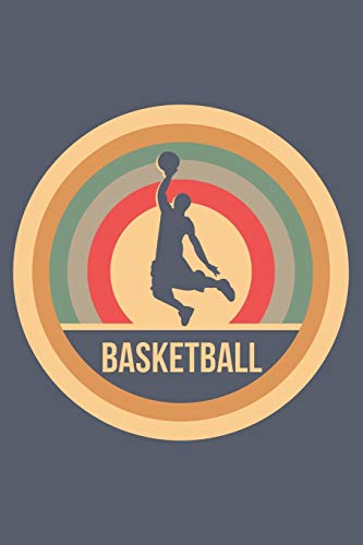 Basketball: Retro Vintage Terminplaner A5 mit Wochenkalender & Monatsplaner 2020 - Geschenk für Basketballspieler