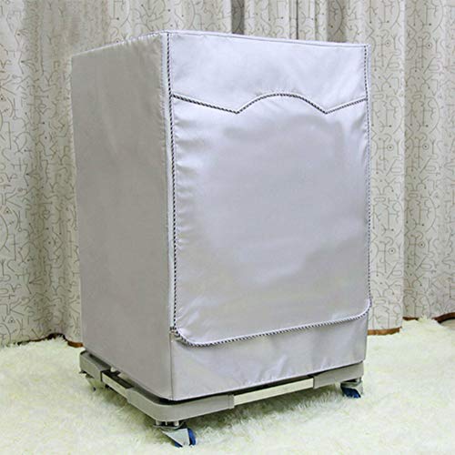 Behavetw - Funda Impermeable para Lavadora Oxford, Resistente, antienvejecimiento, Resistente al Polvo, Protector Solar para Lavadora de Carga Frontal y Secadora, Silver Edge Zip, Large Behavetw - Funda Impermeable para Lavadora Oxford, Resistente, antienvejecimiento, Resistente al Polvo, Protector Solar para Lavadora de Carga Frontal y Secadora, Silver Edge Zip, Large