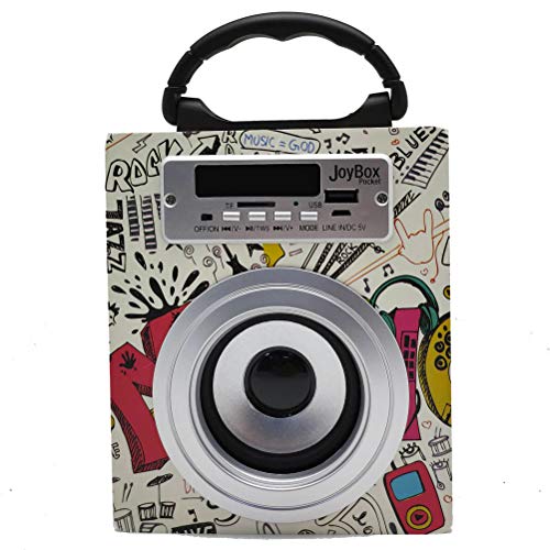 Biwond JoyBox Pocket Altavoz 5W (Bluetooth TWS, AUX, Radio FM, MicroSD, USB, Pantalla LED) – Guitar Biwond JoyBox Pocket Altavoz 5W (Bluetooth TWS, AUX, Radio FM, MicroSD, USB, Pantalla LED) – Guitar