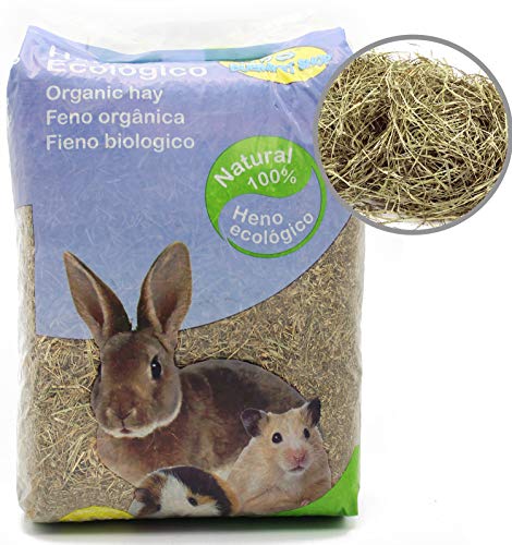 BPS Heno Natural Hierba Fresca para Mascotas Pequeñas 2 Modelo Elegir (Heno 1Kg) BPS-4054