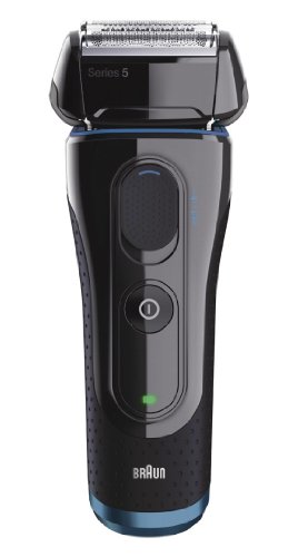 Braun 5040 Wet & Dry Serie 5 - Afeitadora con cabezal basculante, cuchillas Power Comb, lámina Smart Foil, sistema de afeitado en 3 fases, color negro