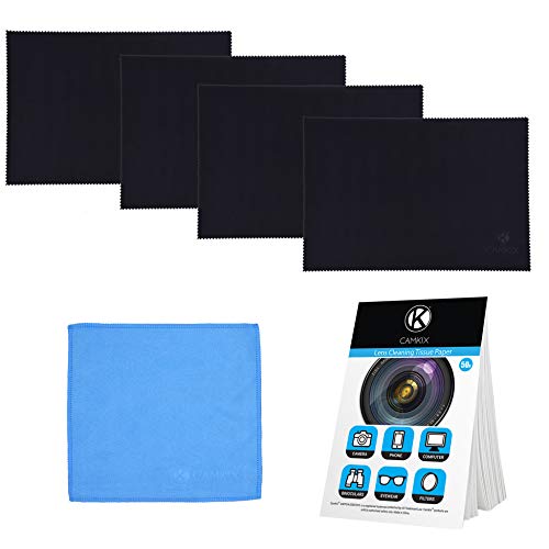 Camkix Conjunto de Limpieza y Protector de Microfibra - Compatible con Apple Macbook Air Retina de 13” y Macbook Pro de 13” - 4x Protectores de Teclado, 1x Paño a y 1x Paquete de Papeles de Limpieza Camkix Conjunto de Limpieza y Protector de Microfibra - Compatible con Apple Macbook Air Retina de 13” y Macbook Pro de 13” - 4x Protectores de Teclado, 1x Paño a y 1x Paquete de Papeles de Limpieza