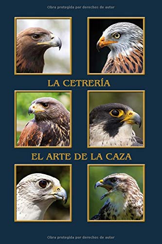 Cetrería el arte de la caza: Águila, milano, halcón peregrino, harris hawk, halcón. En formato A5, 120 páginas, finas líneas grises claras, cubierta ... para halconeros, diario, notas para ornit