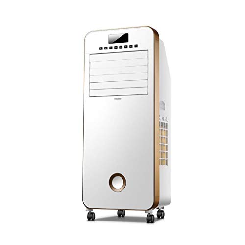 Climatizador Evaporativo,Climatizador Portátil, Ventilador de aire acondicionado evaporativo 3 en 1 móvil de 3 velocidades, purificador de humidificación, enfriador de aire con control remoto